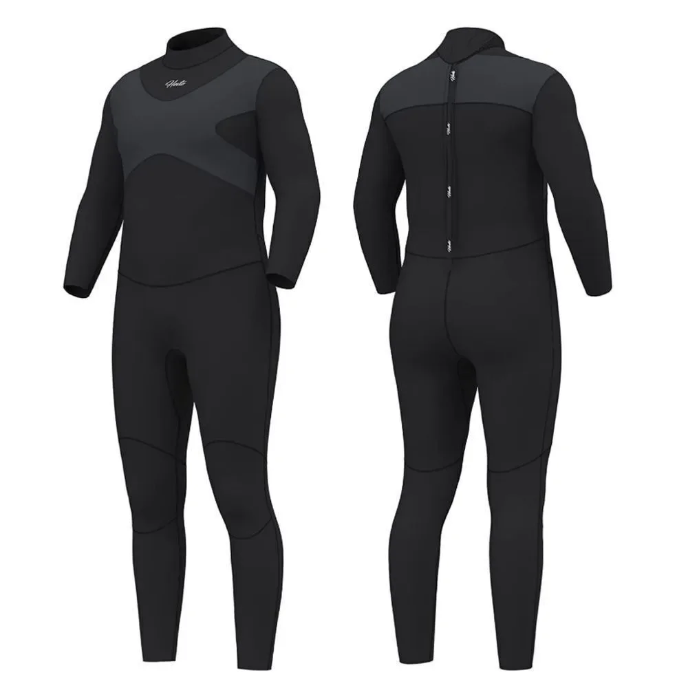 Hevto Wetsuits 3mm Neoprene Full Scuba Diving Suits Surfing Swimming Long Sleeve
